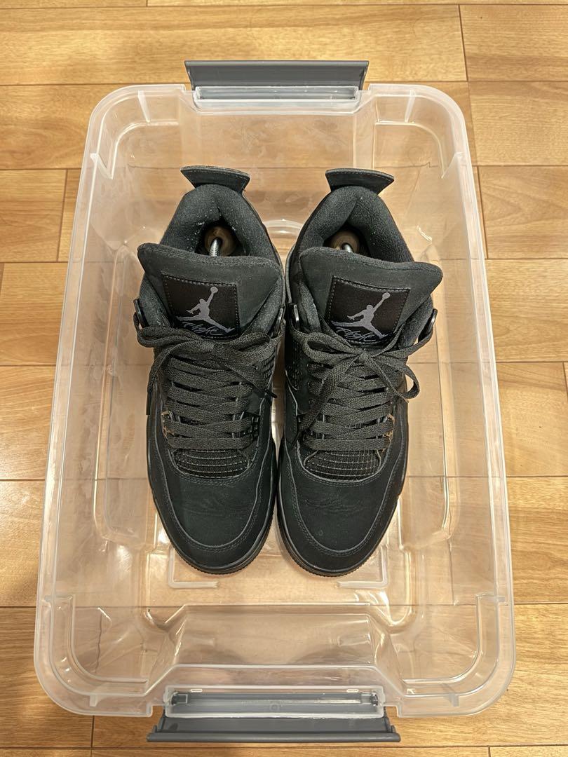 Jordan4 Black Cat ジョーダン4 ブラックキャット 27センチ