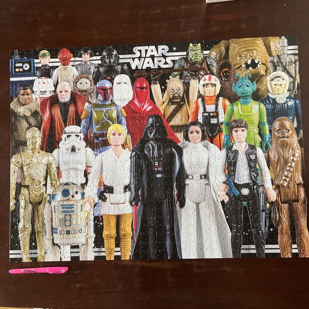 希少 Star Wars スターウォーズ ジグソーパズル 1000ピース
