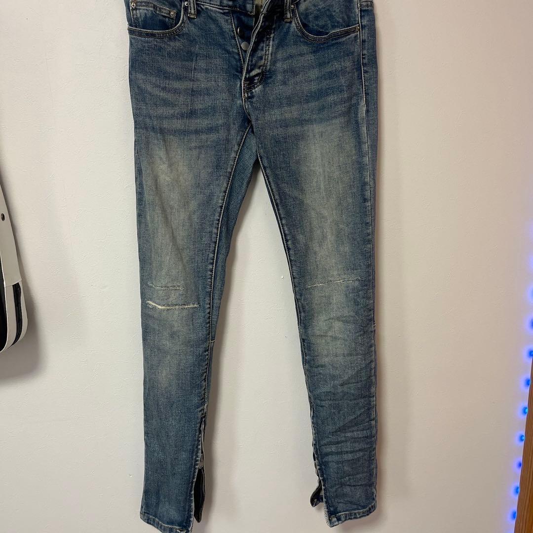 mnml スリムフィット フレアデニム 29インチ