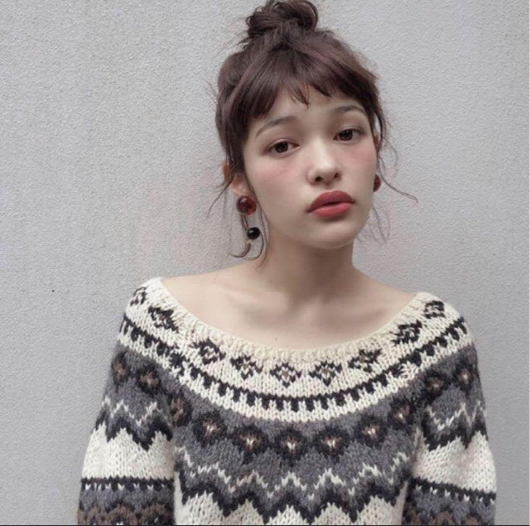 6 roku ロク unitedarrows ノルディック ニット