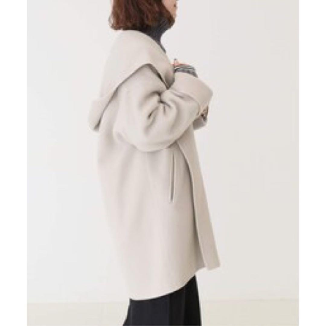Spick & Span ダブルモッサリバーフーディーコートオンライン