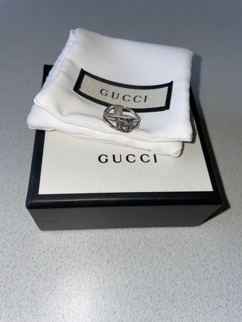 GUCCI　グッチ　指輪　リング　シルバー　7号