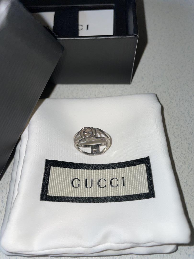 GUCCI　グッチ　指輪　リング　シルバー　7号