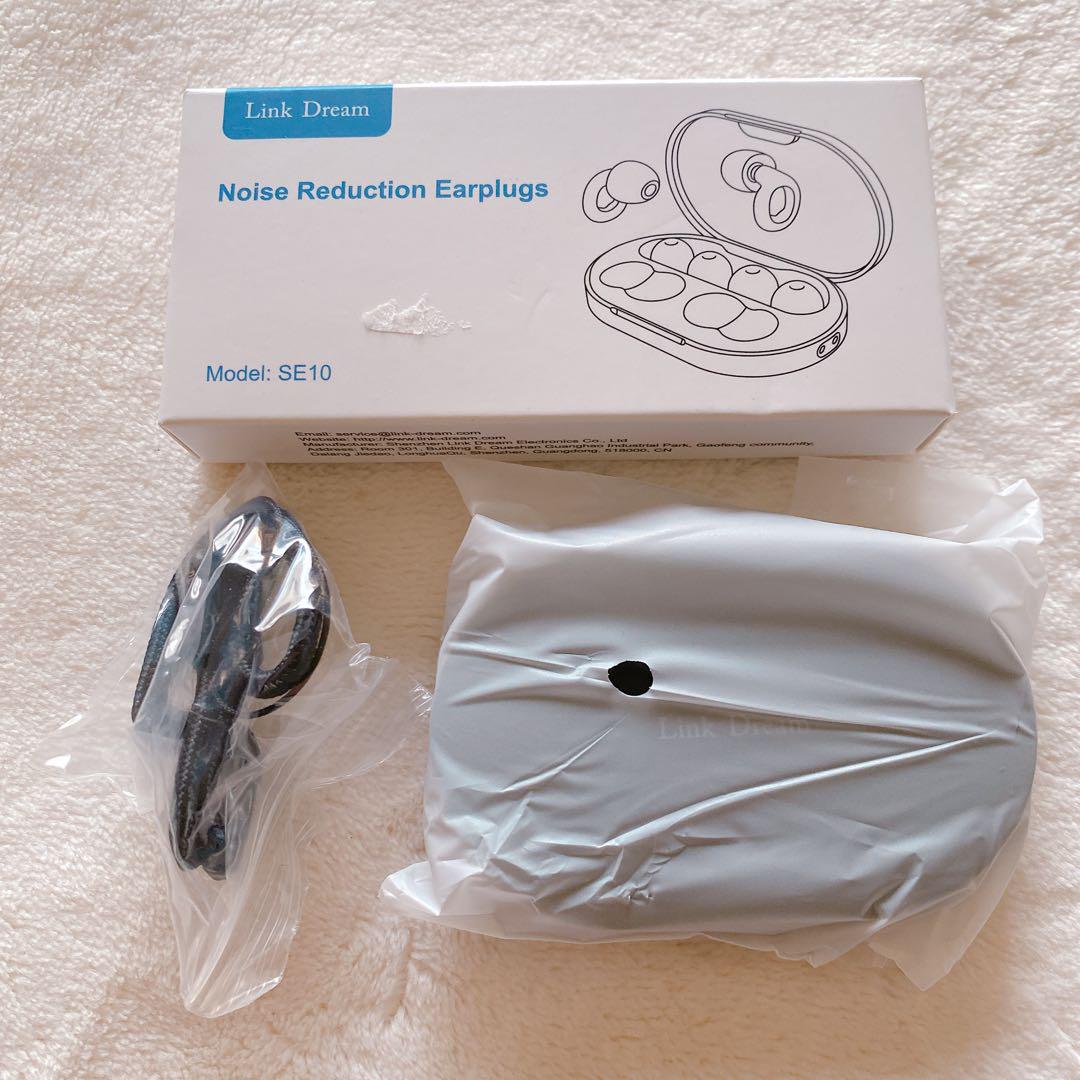 耳栓 睡眠用 静かさ 安眠 28dB 耳痛くない シリコン S M L 黒色