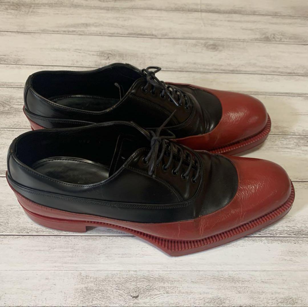 PRADA 12AW 赤ラバーソール