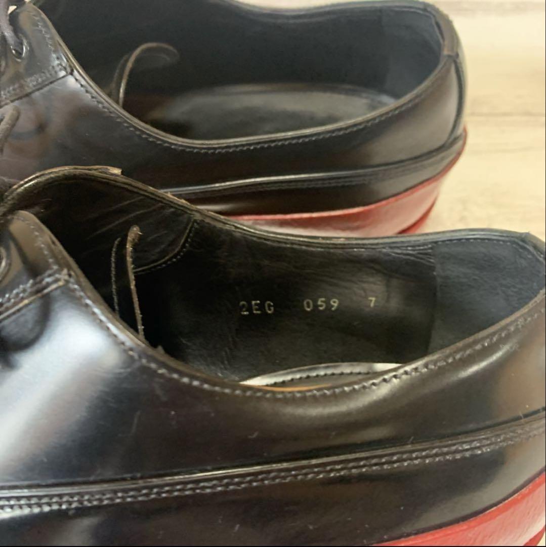 PRADA 12AW 赤ラバーソール