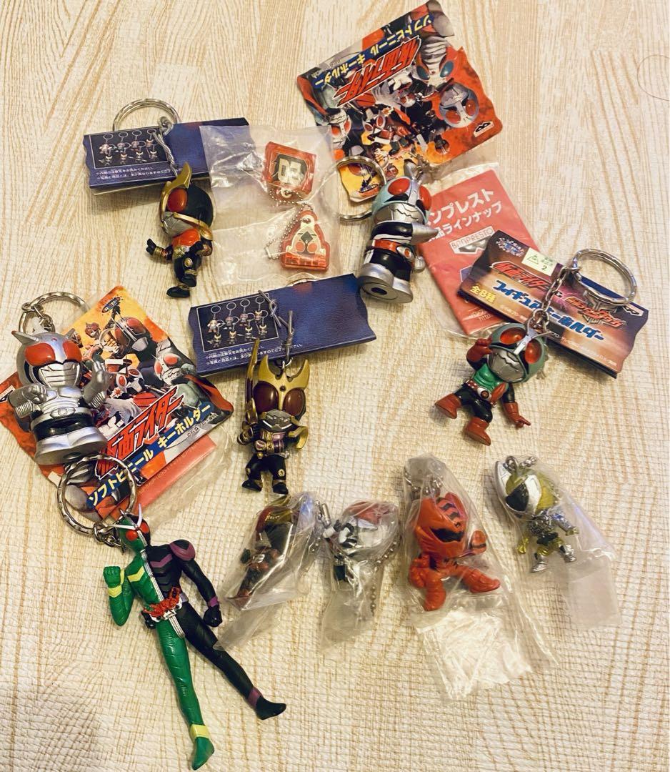 仮面ライダー ソフトビニール ミニフィギュアマスコット かっとび キーホルダー