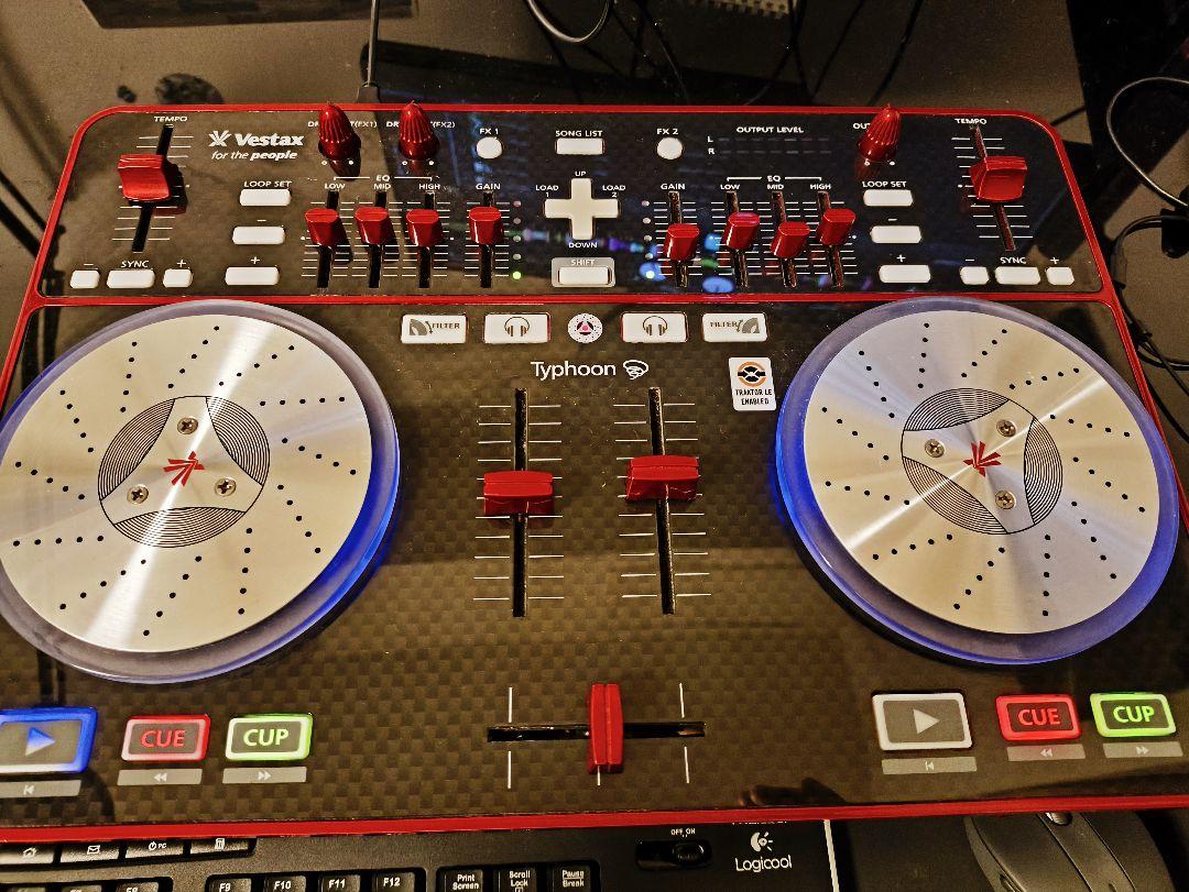 DJ機材 vestax typhoon