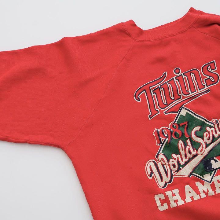 のプリント 1980's champion Twins MLB 希少古着 XL mFNJY-m25052516284 います