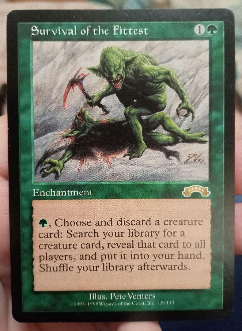 MTG 適者生存 英語