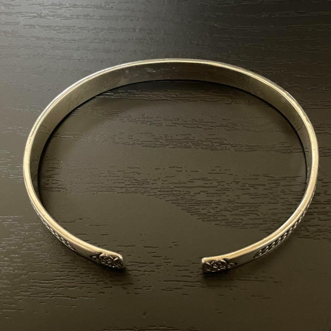 バングル シルバー925刻印 メキシカンアクセ シップステアリング