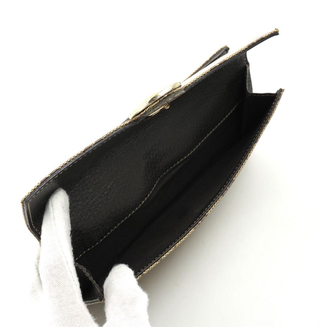 ✨未使用に近い✨ GUCCI 長財布 GGライン インターロッキング GG