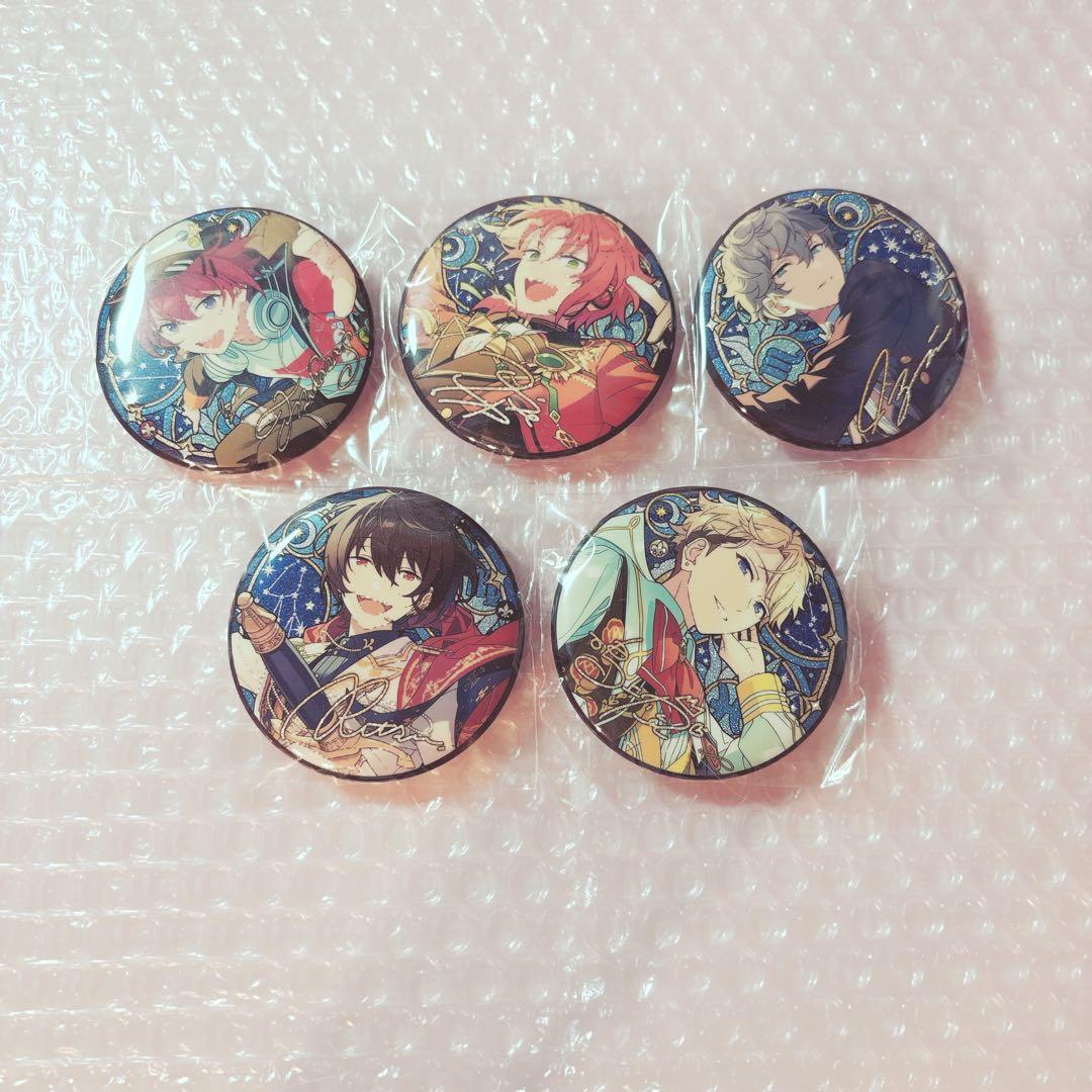 あんスタ 星之所向 缶バッジ Knights 司 レオ 泉 凛月 嵐 - メルカリ