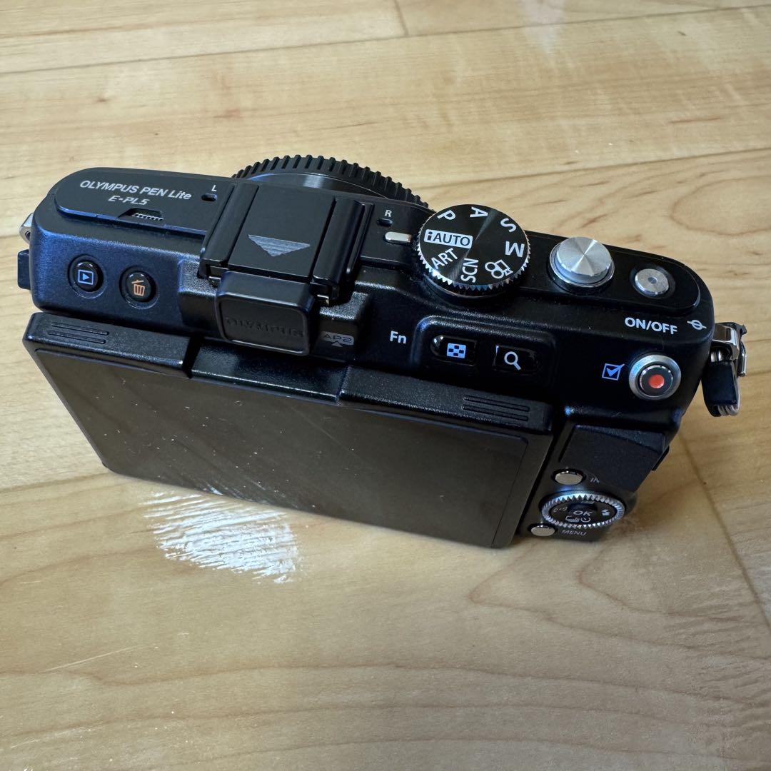 Olympus PEN Lite E-PL5 ブラック - メルカリ