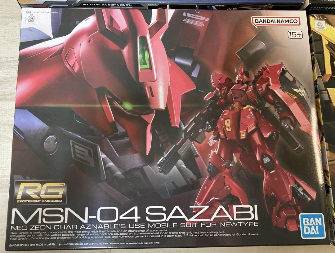 RG HIνガンダムなど　4体セット