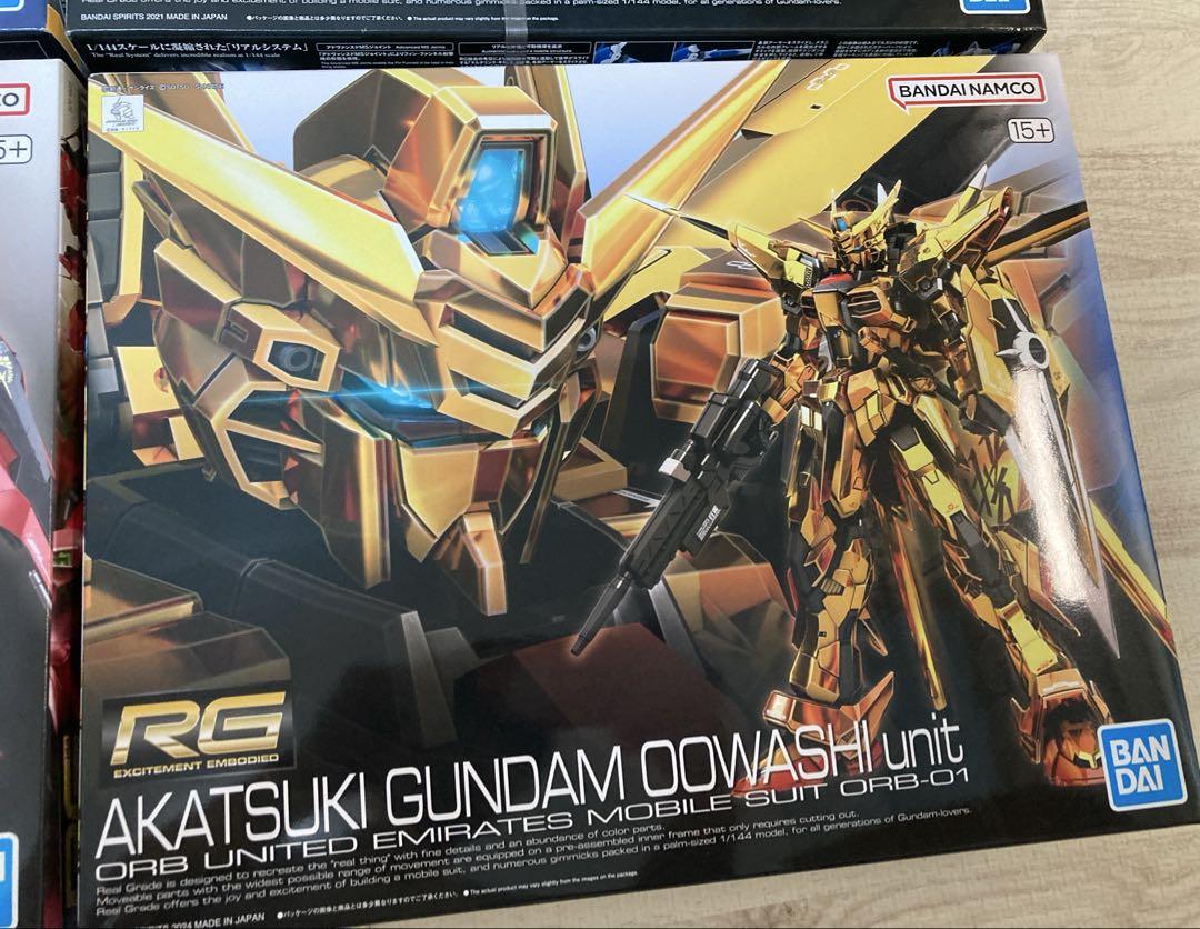 RG HIνガンダムなど　4体セット