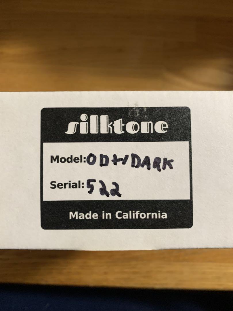 ギター silktone overdrive+