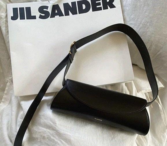 JIL SANDER CANNOLO カンノーロショルダーバッグ黒