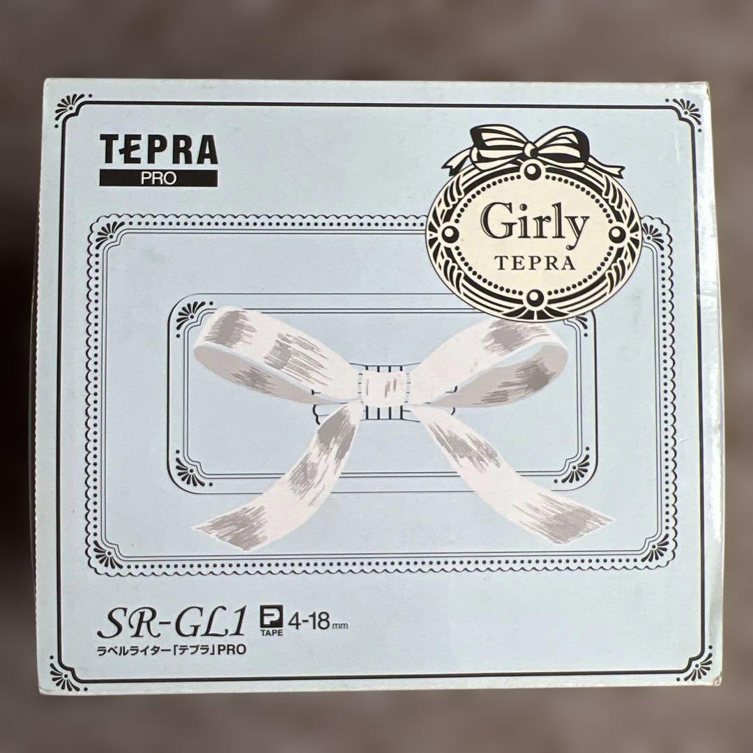 【ACアダプタ付属】テプラ TEPRA PRO SR-GL1 ペールブルー