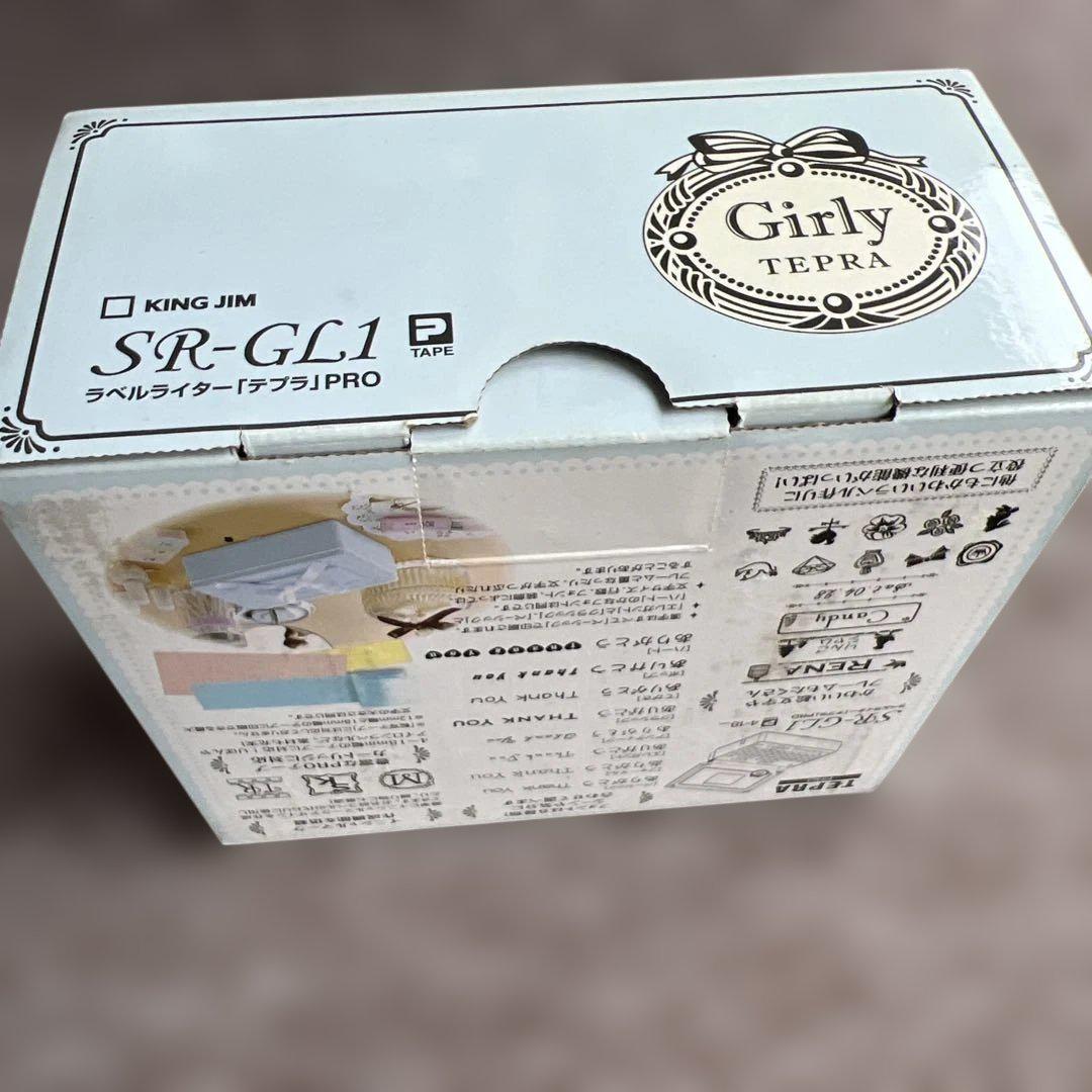 【ACアダプタ付属】テプラ TEPRA PRO SR-GL1 ペールブルー