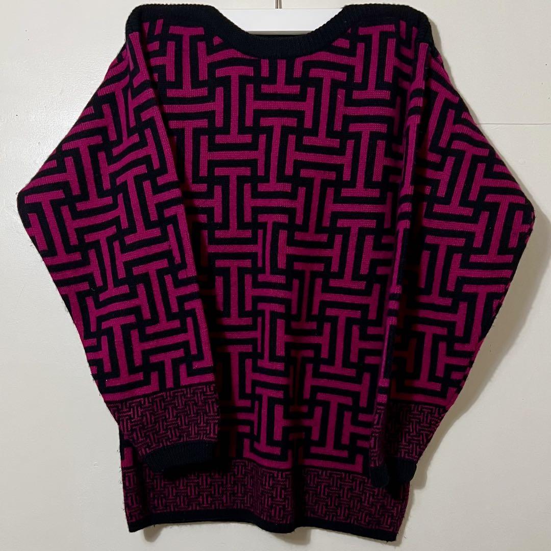 【在庫限り】 Dior クリスチャンディオール 80s モノグラム セーター M トップス