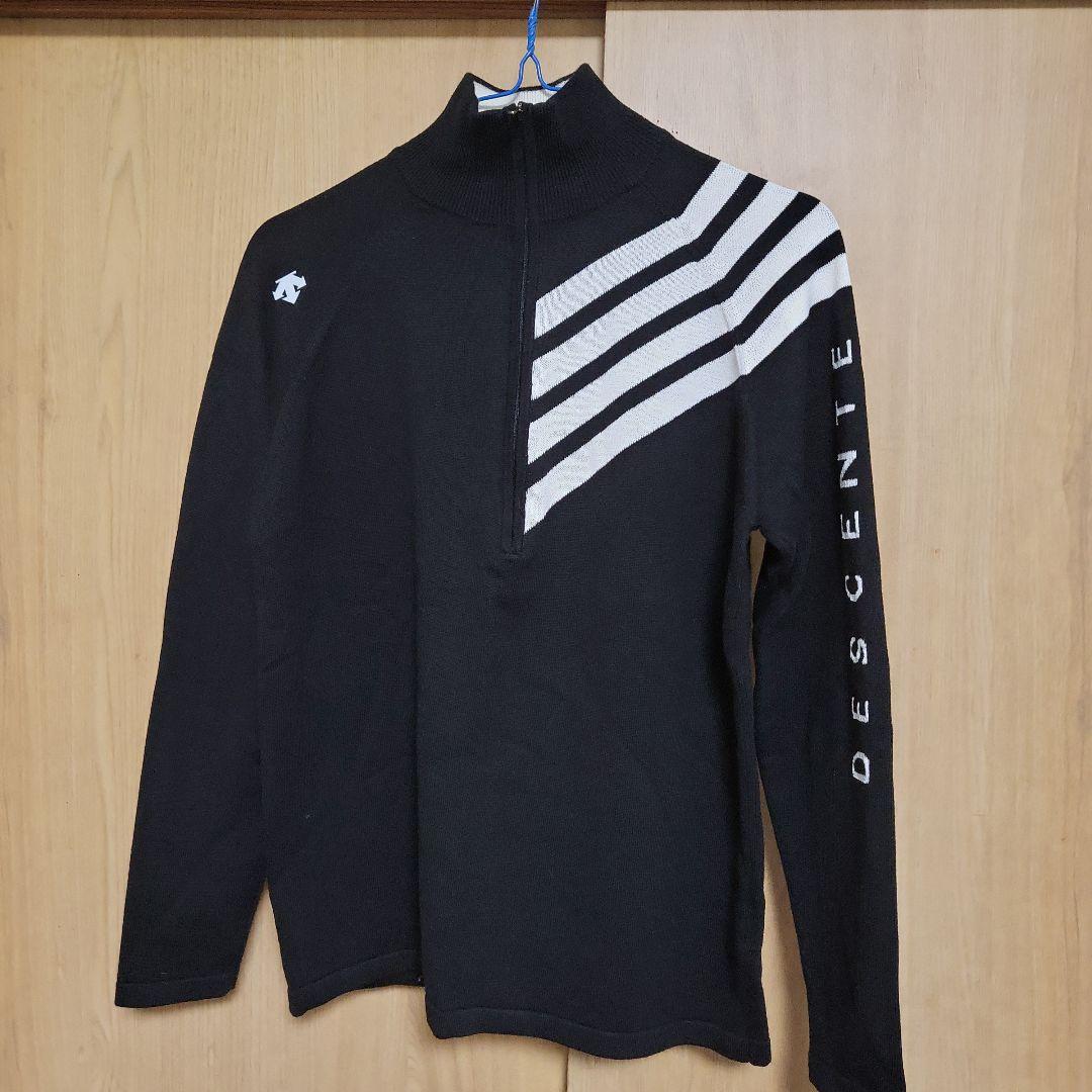 DESCENTE デサント ゴルフ ニット セーター ハーフジップ Sサイズ