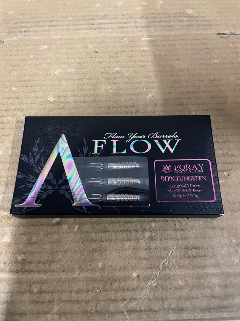 ダイナスティー エーフロー クリスタルライン フォーレイ バレル ソフトダーツFLOW