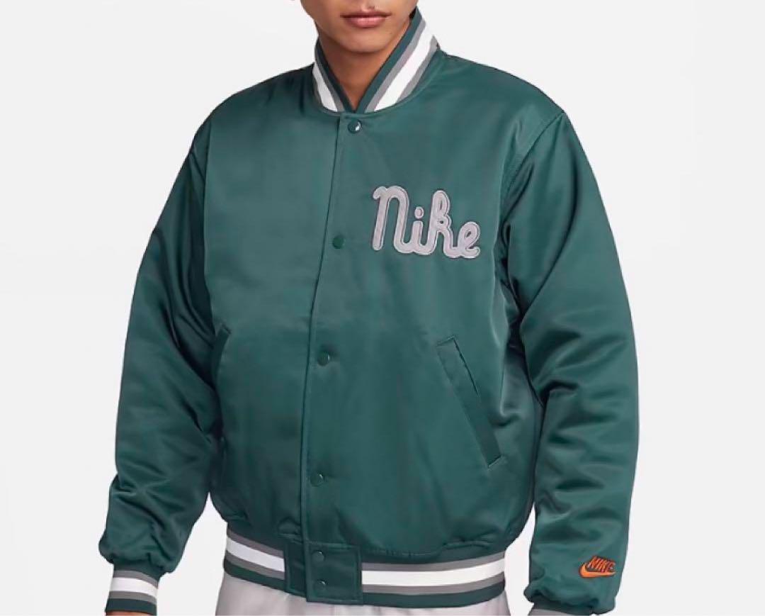 NIKE ナイキ ダグアウト サテンジャケット 新品 L