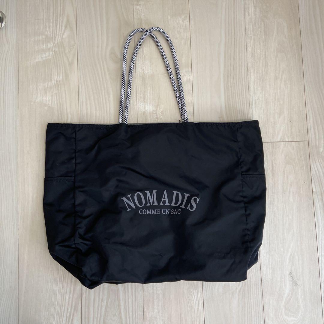 ノマディス　ボアトートバッグ　キャメル NOMADIS☆トートバッグ、大容量 - メルカリ