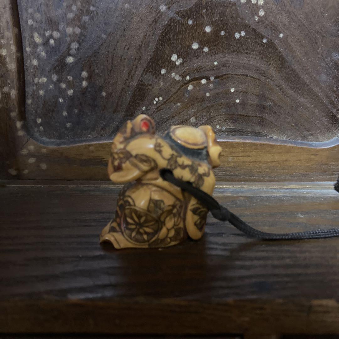 骨董品　根付