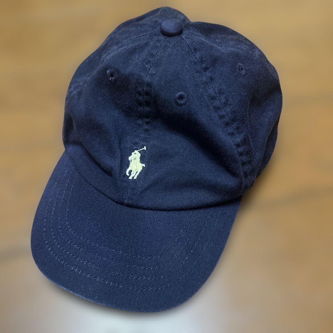 ポロ ロゴ キャップ ネイビー｜ポロ ラルフ ローレン / POLO
