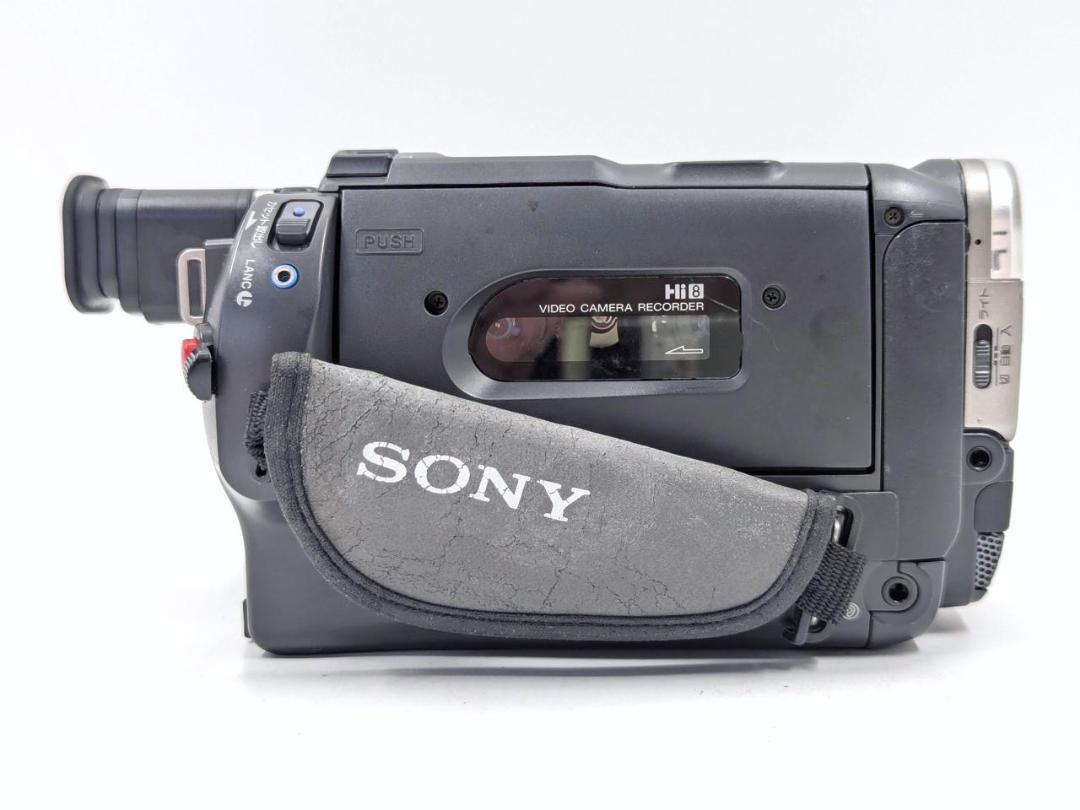 8mmテープのダビングに！ SONY ビデオカメラ CCD-TRV80