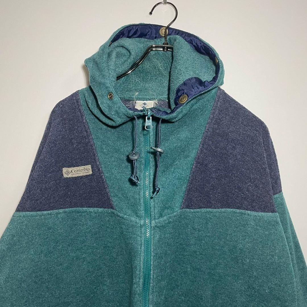 コロンビア マウンテンパーカー サイズS フリースライナー 80s 希少 古着 コロンビア マウンテンパーカー サイズS フリースライナー 80s 希少 古着