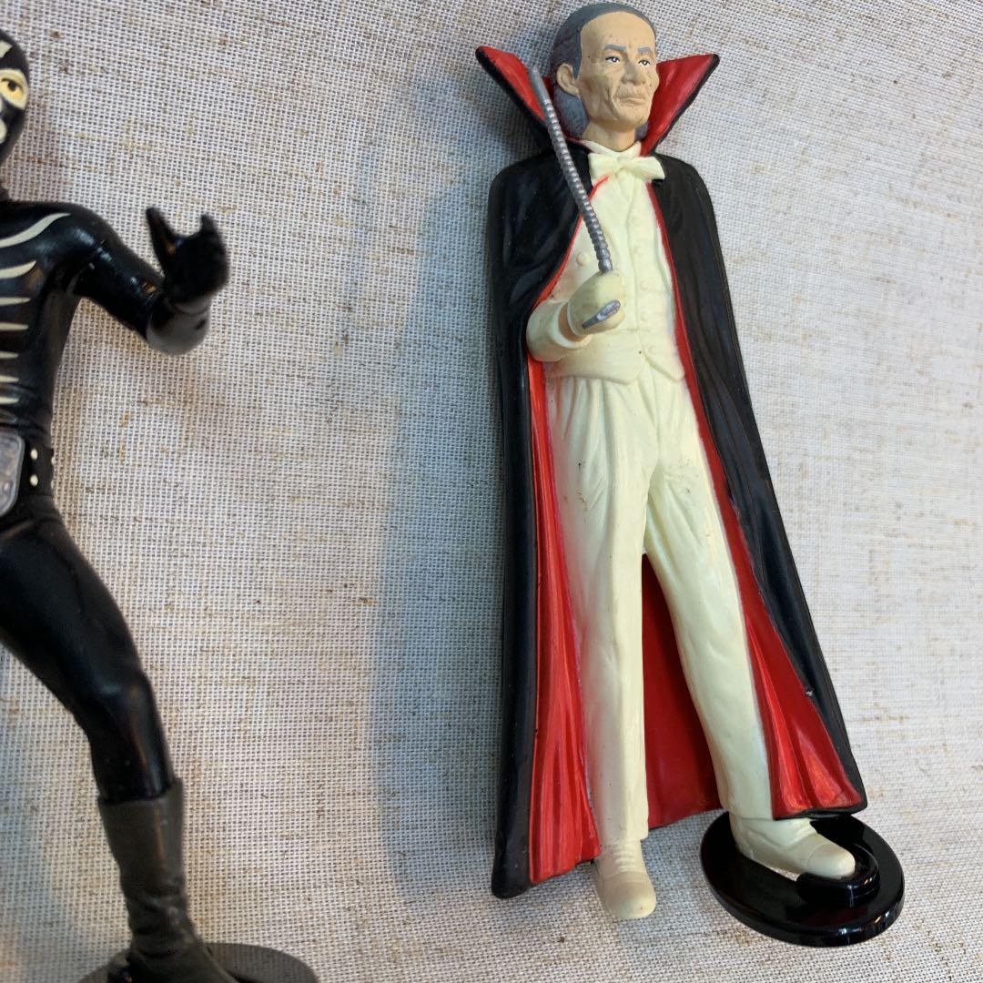 昭和 超美品 仮面ライダーカード　死神博士/イカデビルシリーズ６枚セット 死神博士&イカデビル 仮面ライダーメモリアル 〜激闘 2号