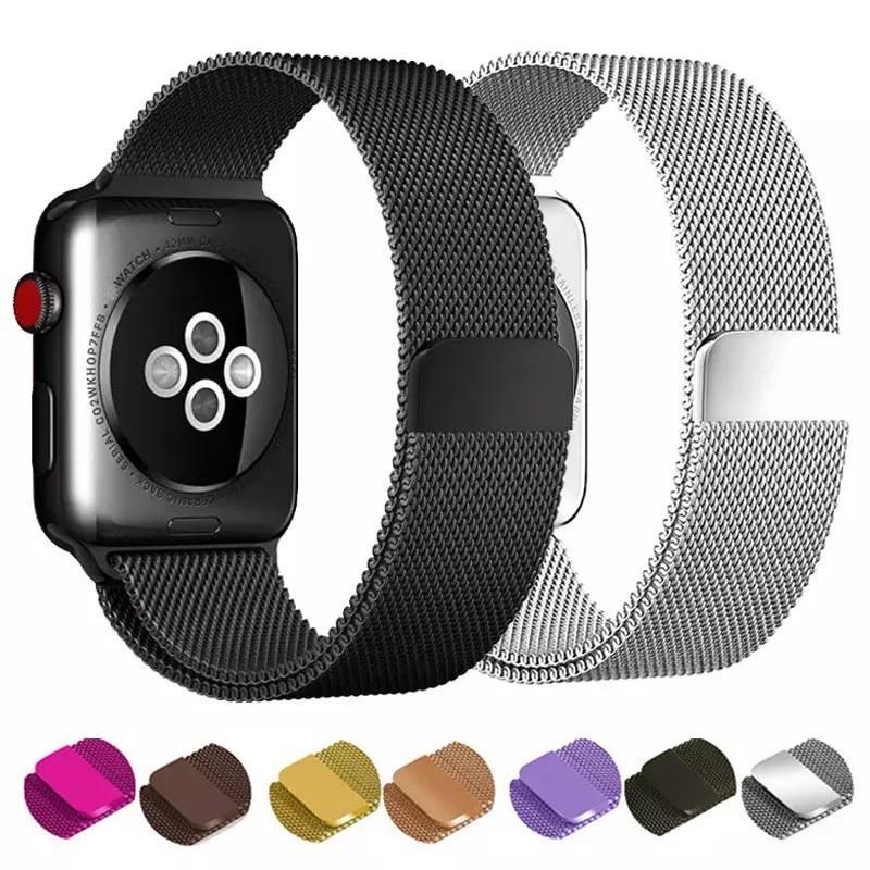 Apple Watch ミラネーゼループバンド シルバー 42㎜対応 - メルカリ Apple Watch ミラネーゼループバンド シルバー 42㎜対応 - メルカリ