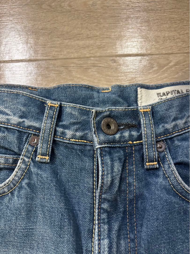 Kapital 14oz デニム 5P Okabellbo オカベルボ Bone Kapital 14oz デニム 5P Okabellbo オカベルボ Bone