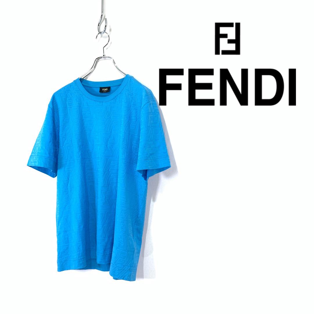安い FISH FENDI 20SS EYE ズッカTシャツ フェンディ RUBBER Tシャツ