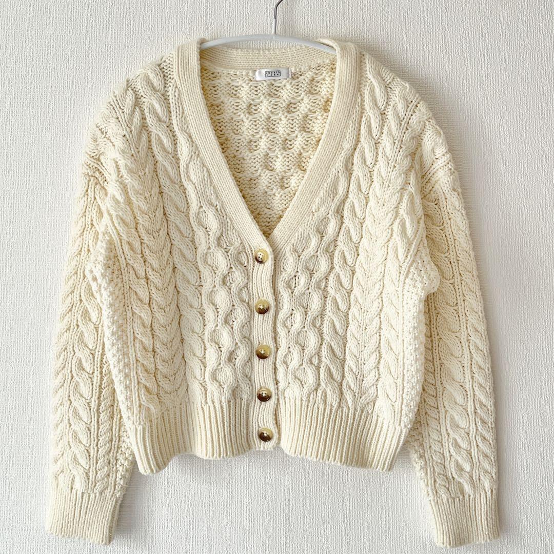 LOWRYS FARM ローリーズファーム Vネック カーディガン M