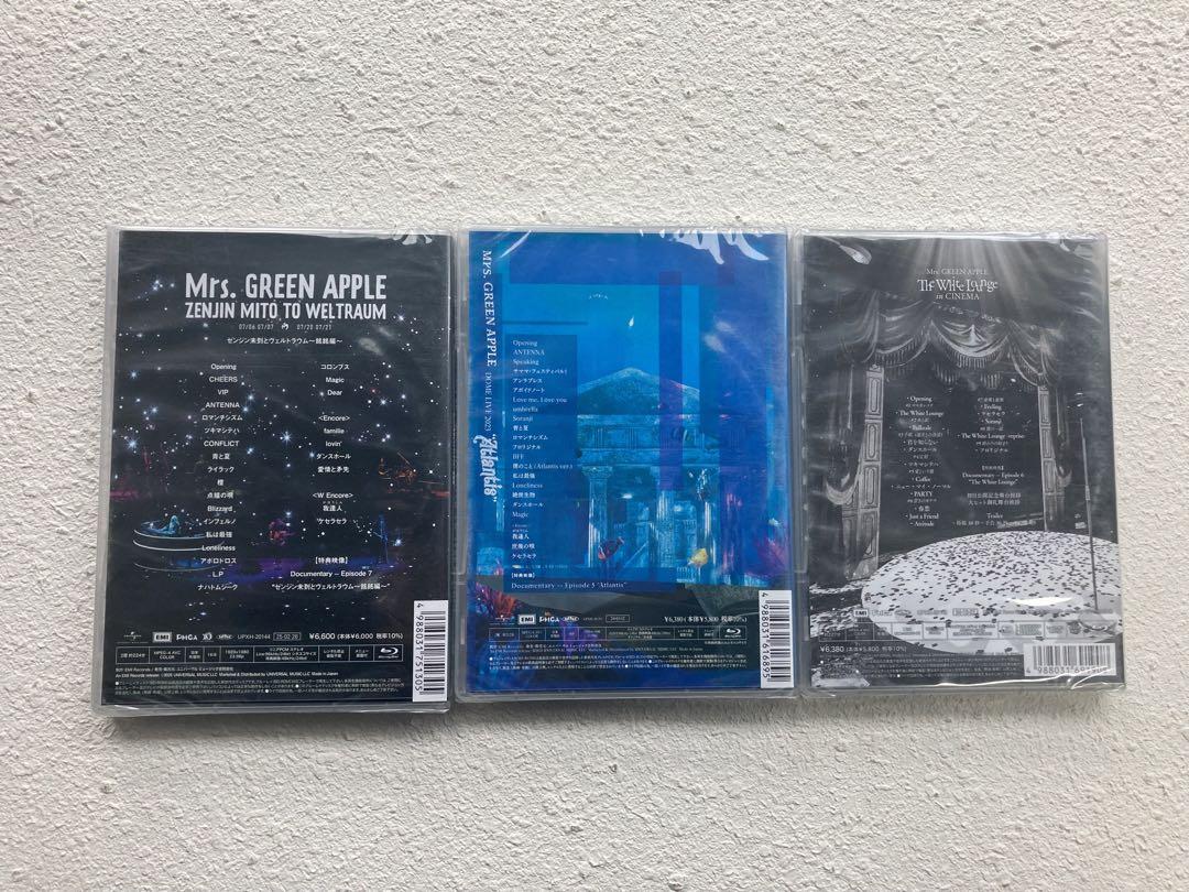 Mrs.GREEN APPLE ゼンジン White Athlantis DVD - メルカリ