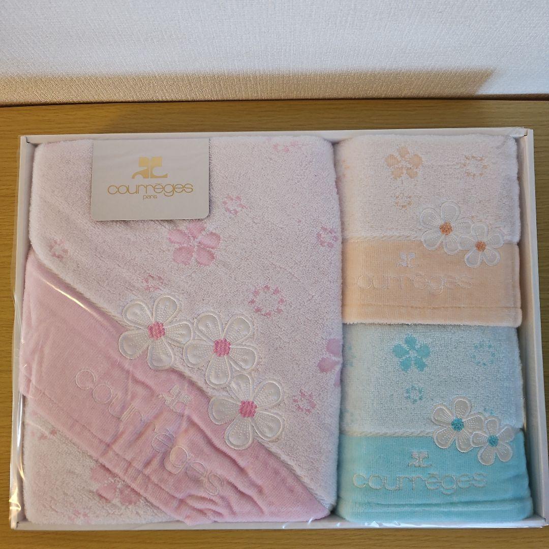 クレージュ courrèges タオルセット