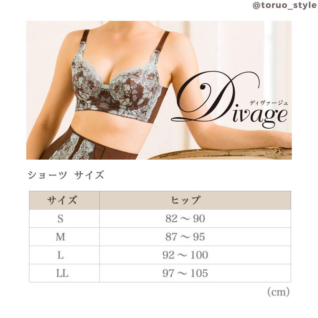 エル・ローズ社製☆Divage 光電子ショーツ ブラウン LL エル・ローズ社製☆Divage 光電子ショーツ ブラウン LL