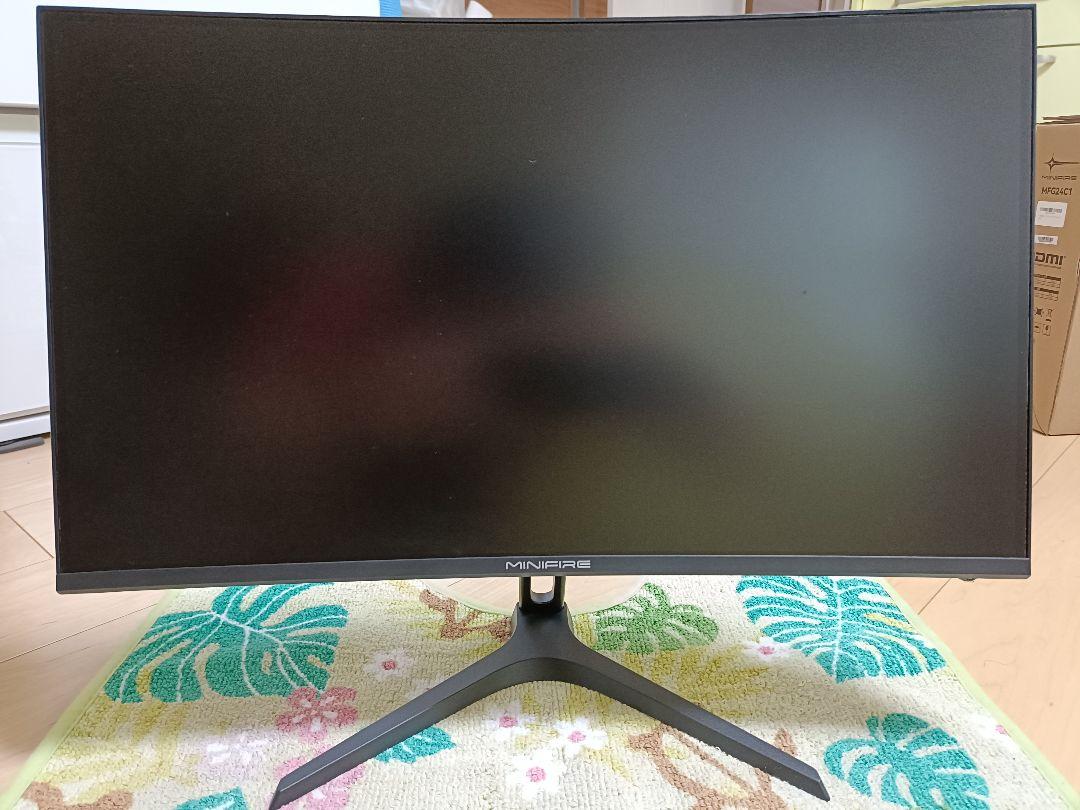 【美品・完動品】MINIFIRE 24インチカーブドディスプレイ MFG24C1