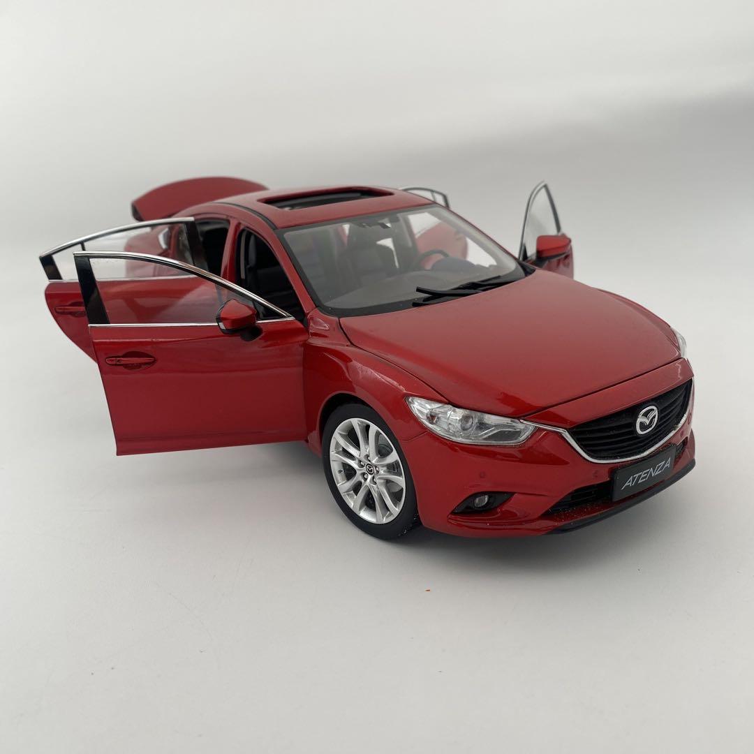 MAZDA ATENZA 1/18 レッド 全長約27cm 左ハンドル MAZDA ATENZA 1/18 レッド 全長約27cm 左ハンドル