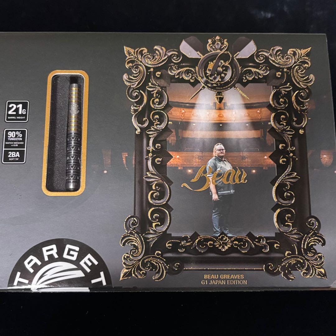 ダーツバレル ターゲット ボウ グリーブスモデル ジャパン エディションやや傷や汚れあり