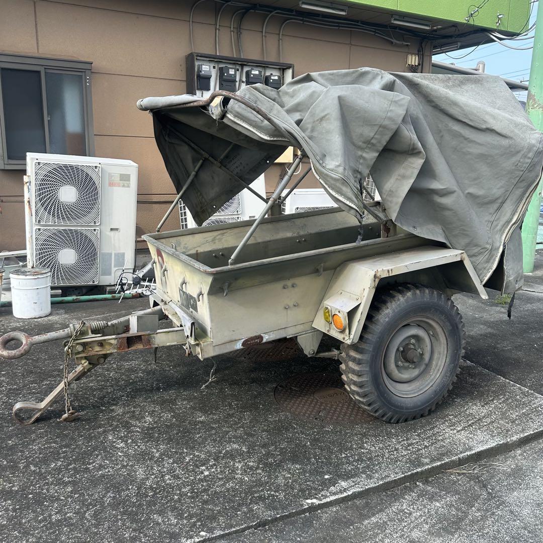 三菱ジープ　トレーラー