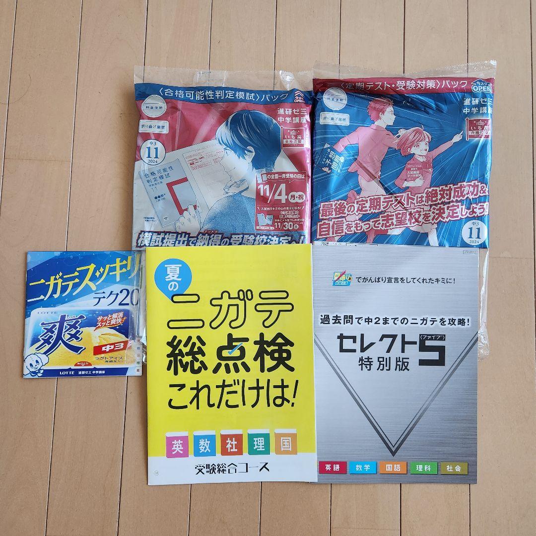 Benesse 進研ゼミ 中学講座まとめ売り - メルカリ