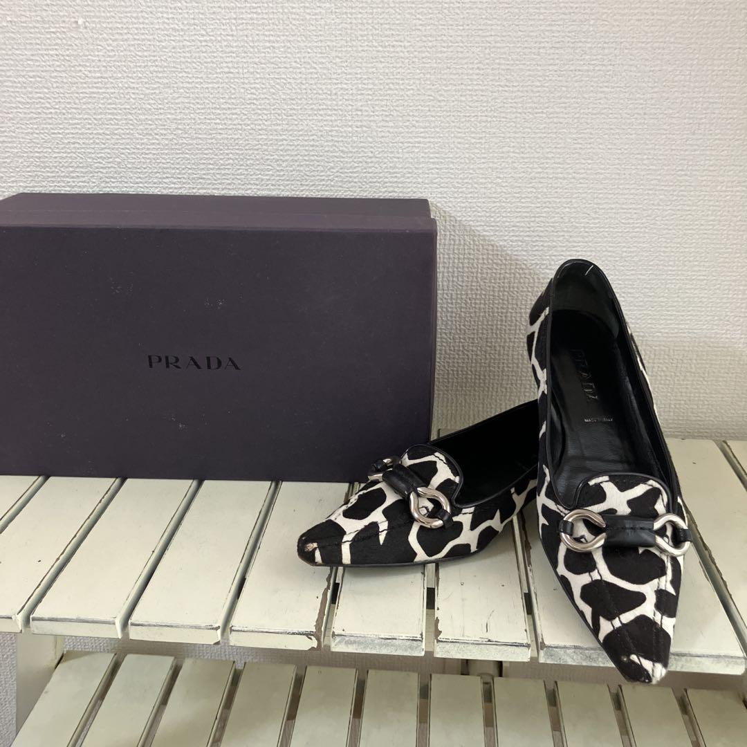 PRADA フラットシューズ ローファー 36 - メルカリ