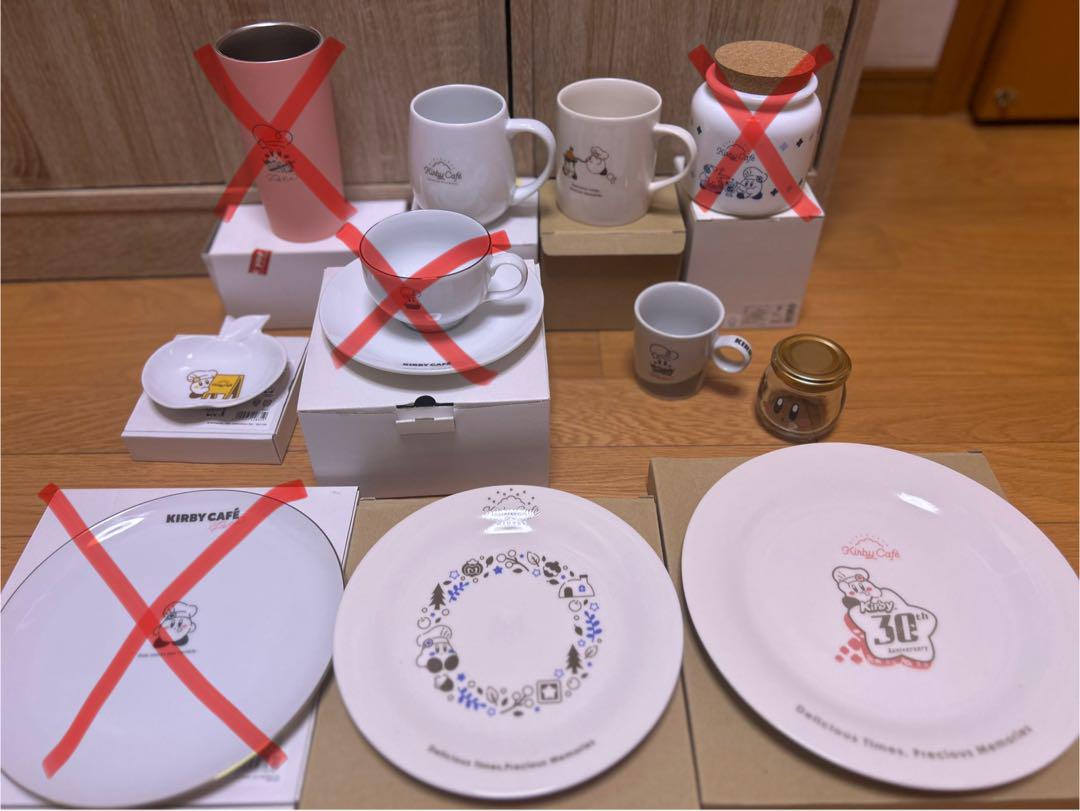カービィカフェ　プレート　マグカップ　タンブラー　キャニスター　他計11点マグカップ・食器