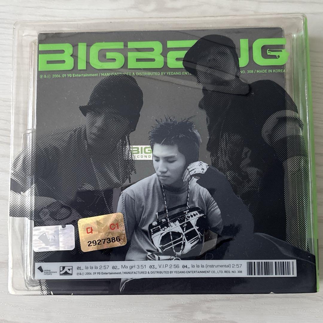 BIGBANG 02 SECOND SINGLE 韓国盤 CD+VCD - メルカリ
