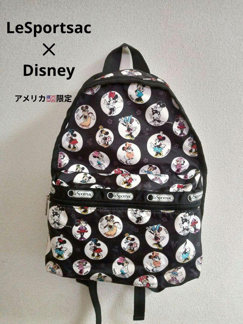 【返品交換不可】 ミニー アメリカ限定 Disney × LeSportsac リュック メルカリ - 美品 バッグ
